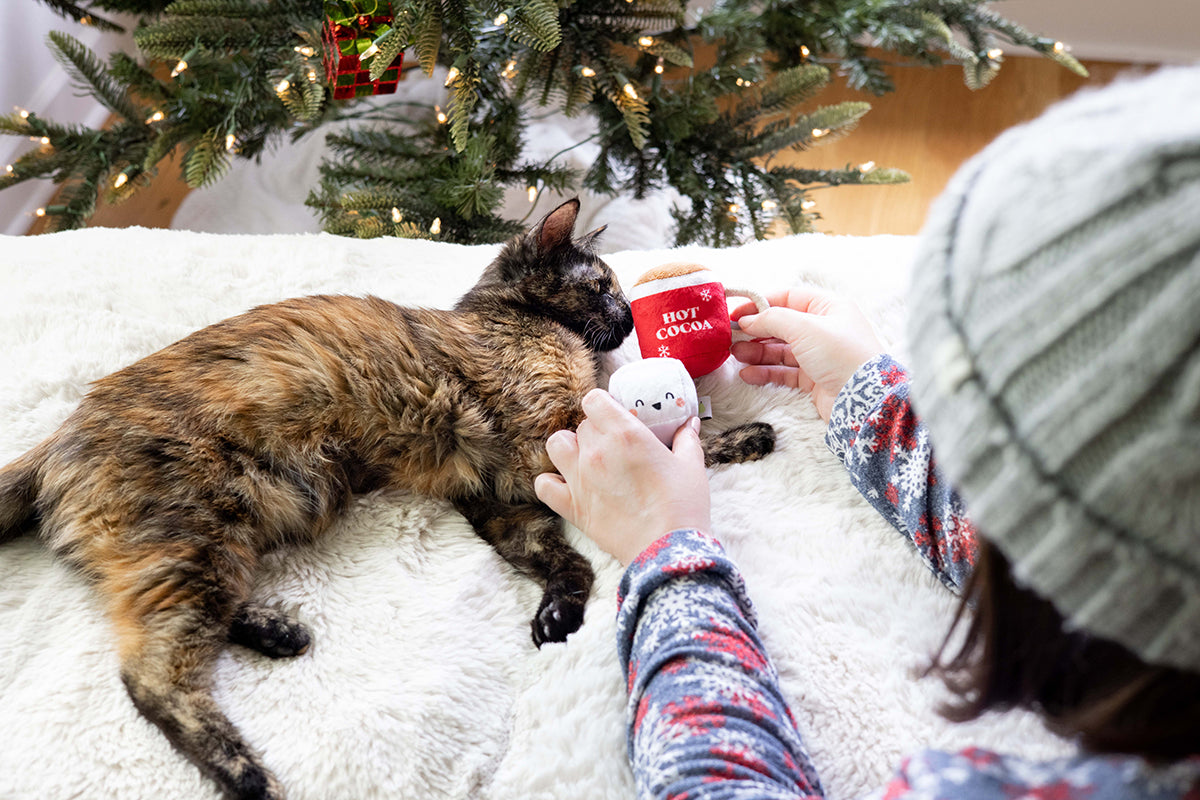 Pearhead Hot Cocoa Cat Toy Set