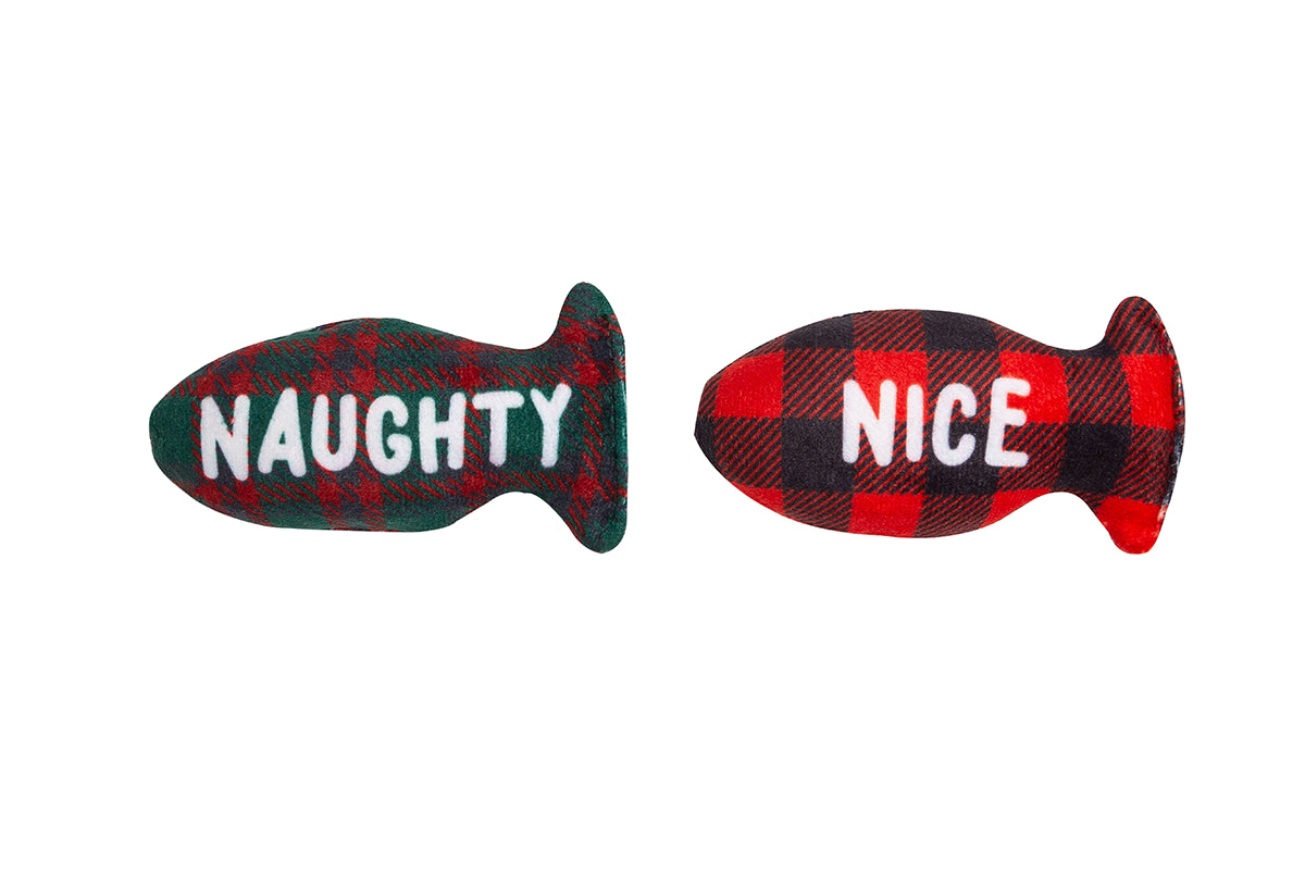 Pearhead Naughty Or Nice Cat Toy Set