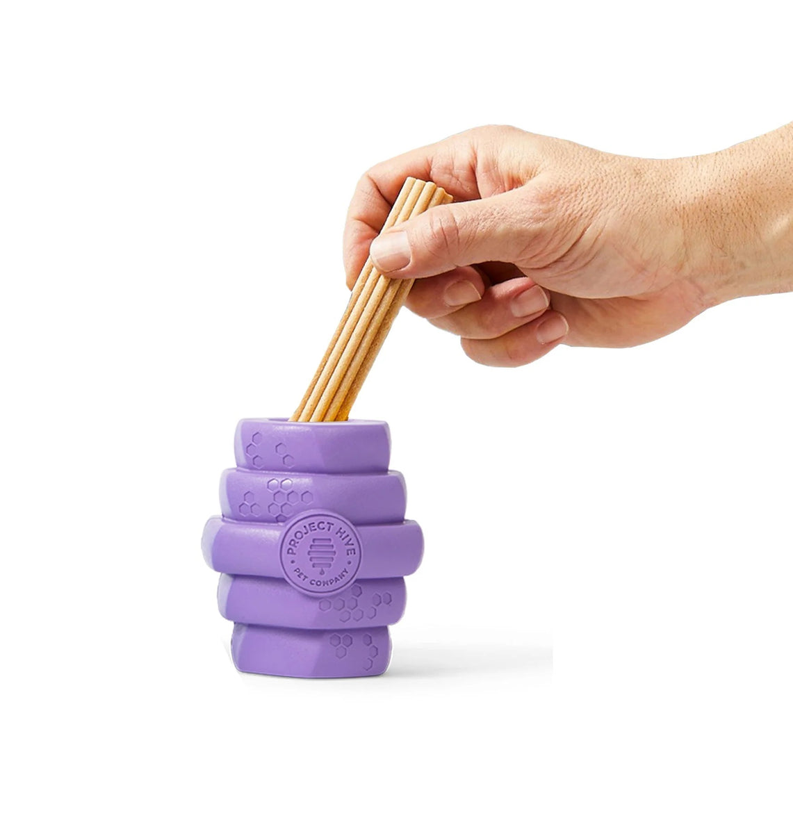 Project Hive Calming Lavender Scent Hive Chew Toy Purple Large