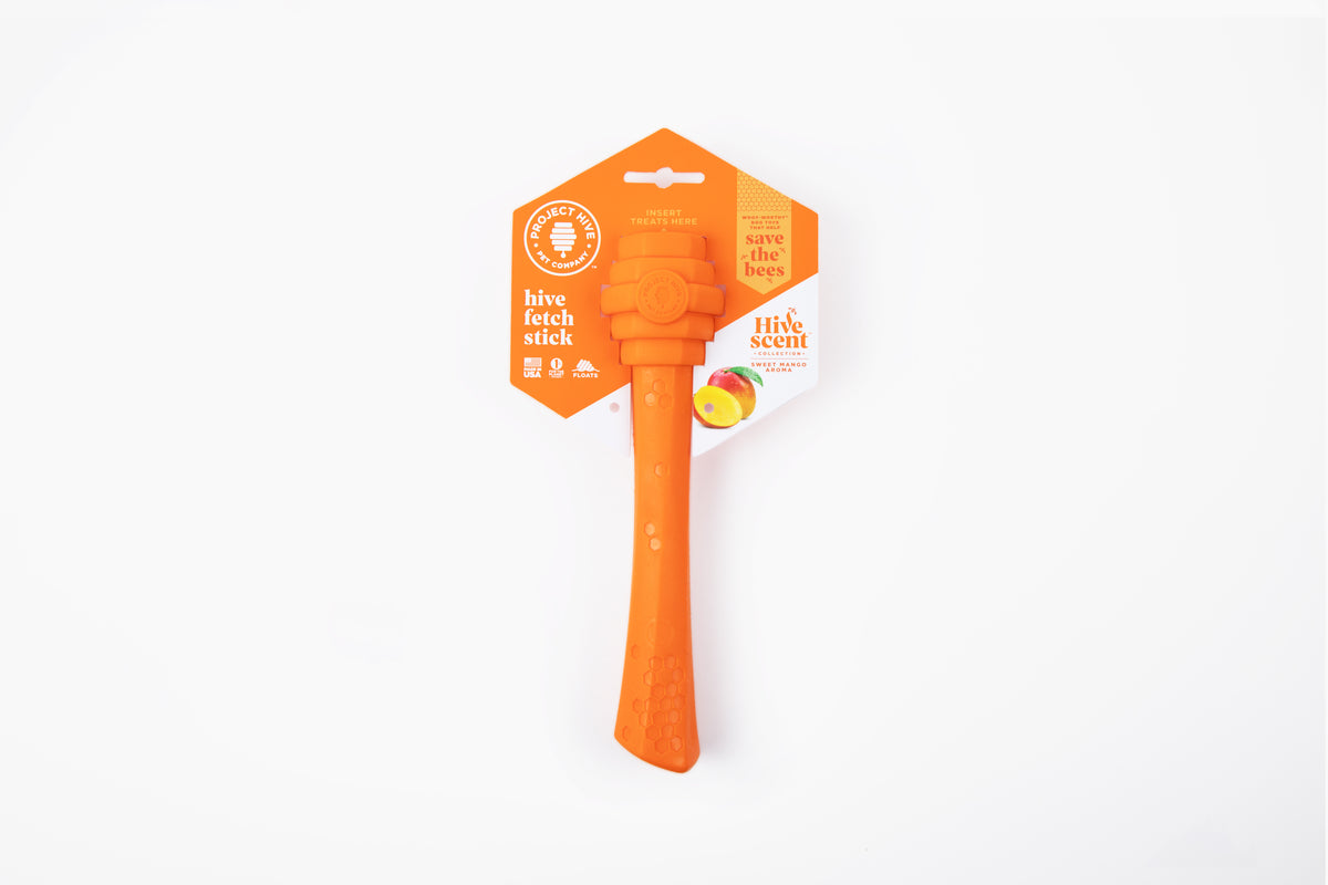 Project Hive Sweet Mango Scent Hive Fetch Stick Orange
