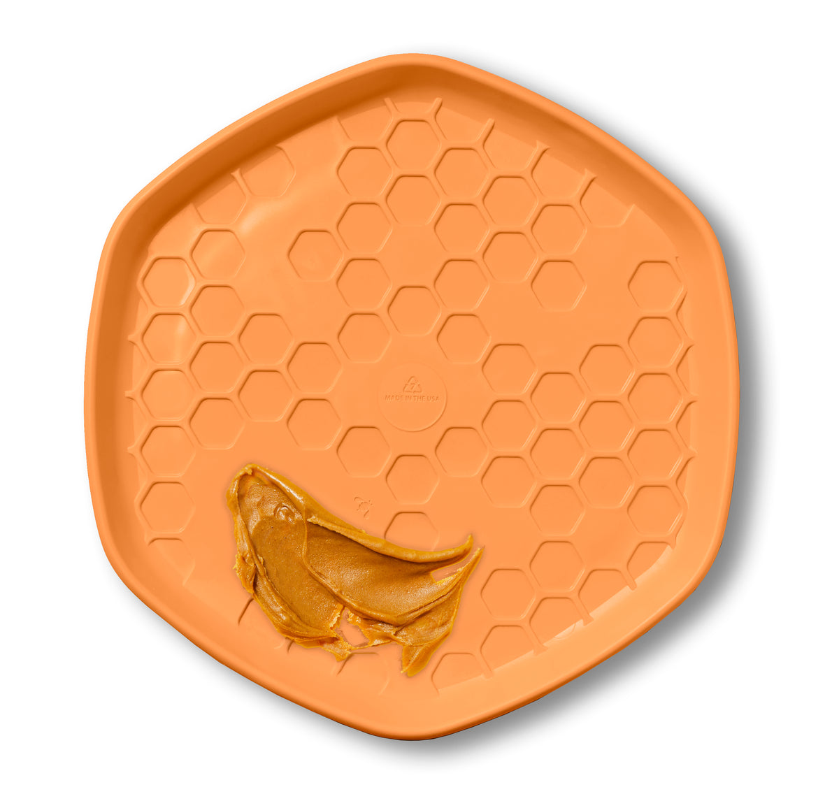 Project Hive Sweet Mango Scent Hive Disc & Lick Mat Orange