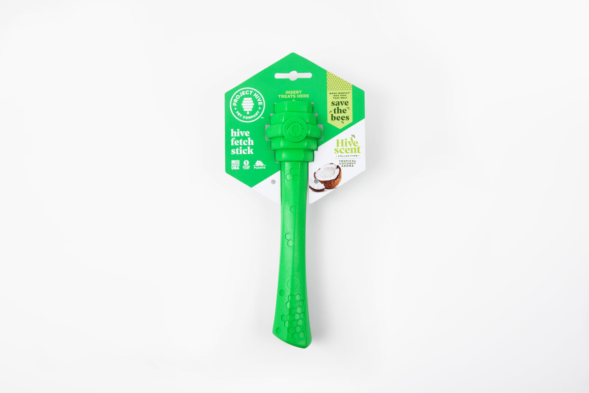 Project Hive Tropical Coconut Scent Hive Fetch Stick Green