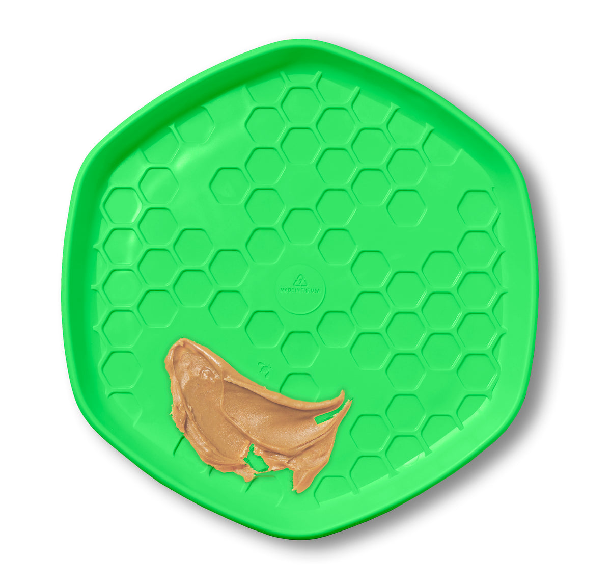 Project Hive Tropical Coconut Scent Hive Disc & Lick Mat Green