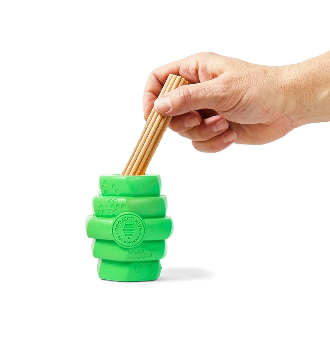 Project Hive Tropical Coconut Scent Hive Chew Toy Green Large