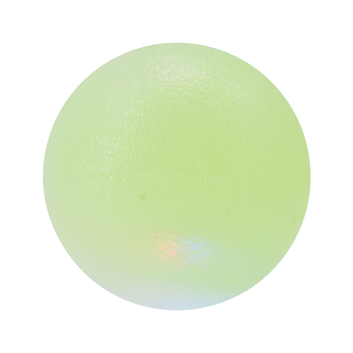 Planet Dog Orbee-Tuff Strobe Ball Light Up Dog Toy Green