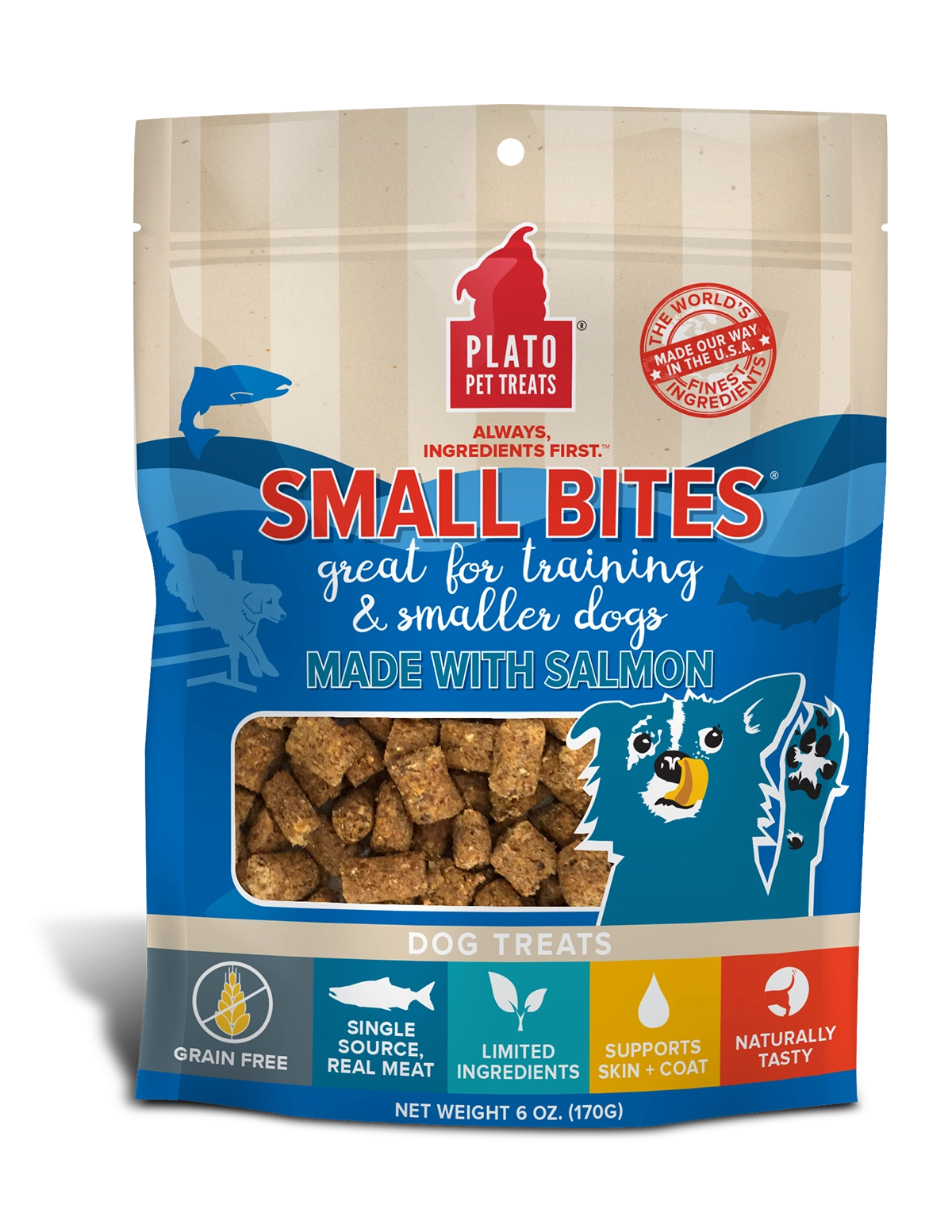 Plato Small Bites Salmon 6oz