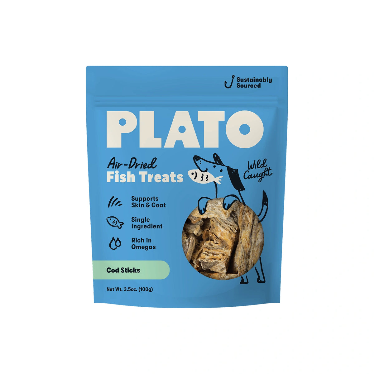 Plato Air-Dried Cod Sticks 3.5oz