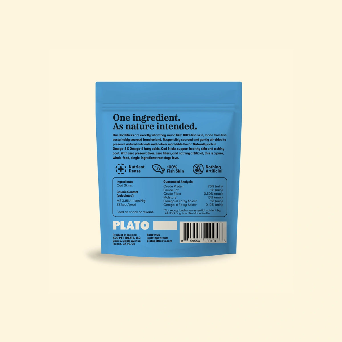 Plato Air-Dried Cod Sticks 3.5oz