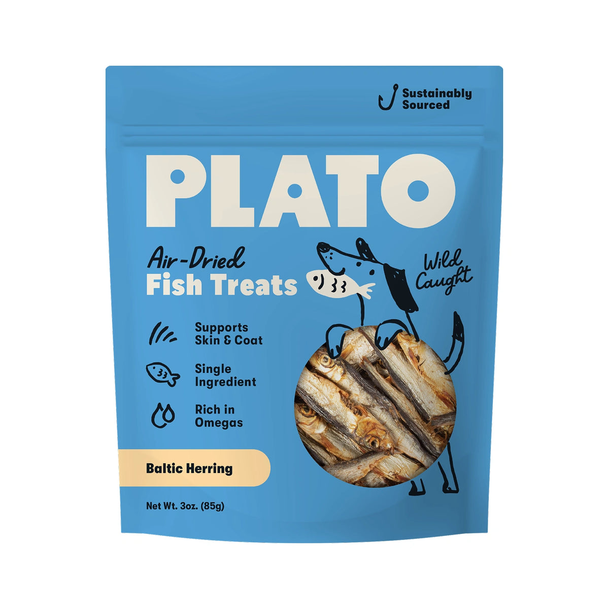 Plato Baltic Herring 3oz