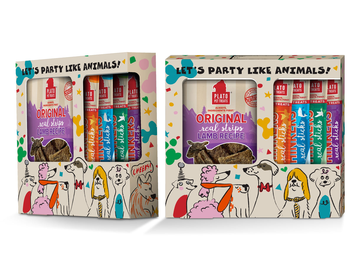 Plato Pet Treats Celebration Gift Box 5ct