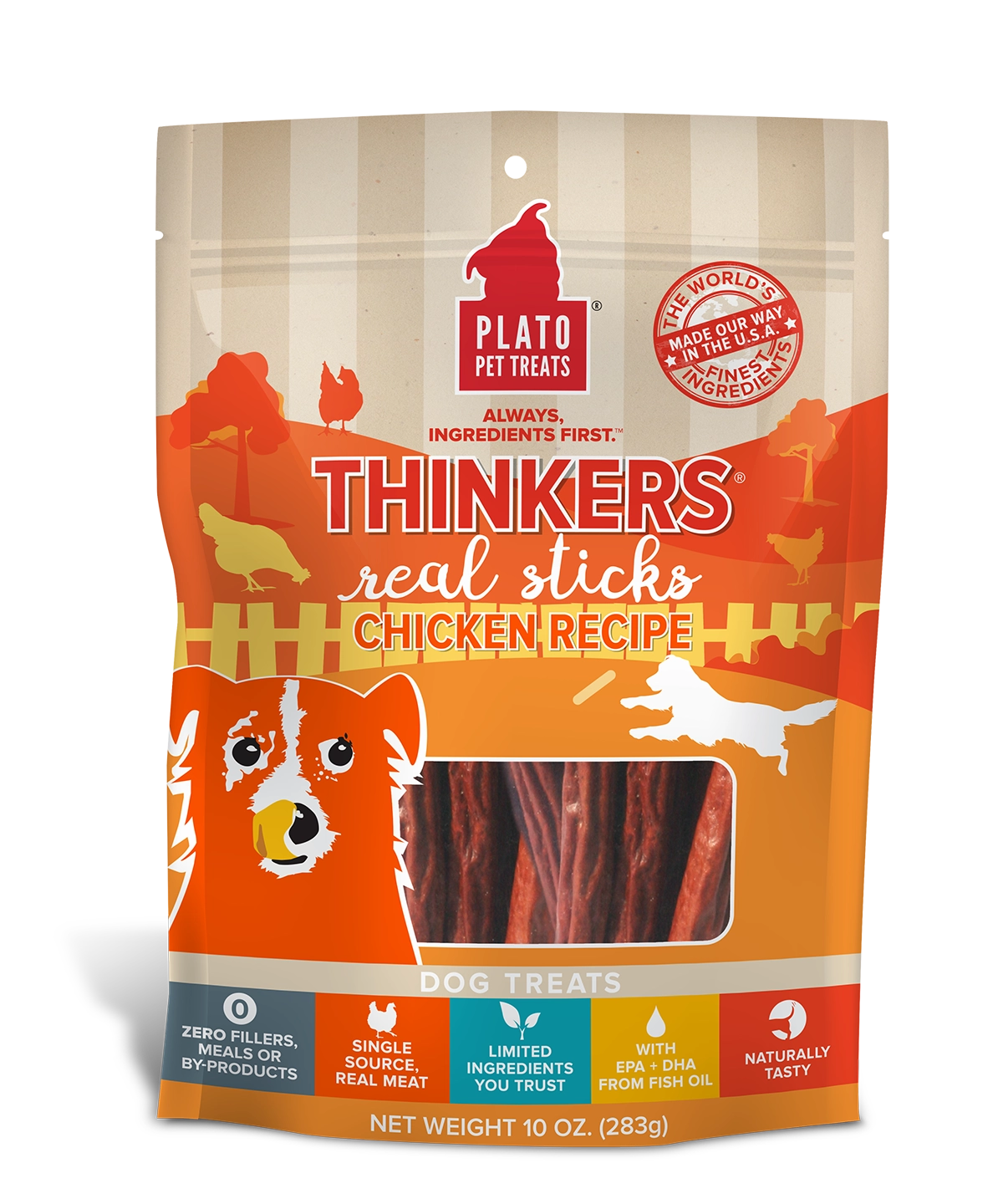 Plato Thinkers Chicken 10oz