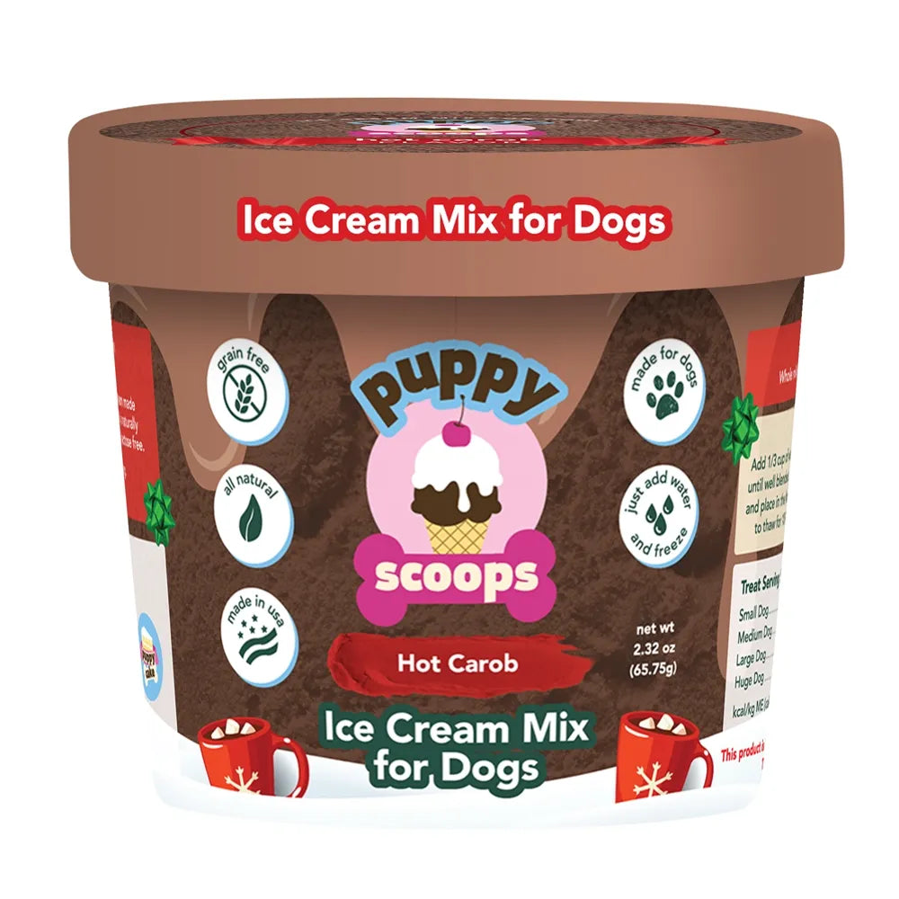 Puppy Cake Puppy Cake Small 8 oz Puppy Scoops Hot Carob 2.32oz
