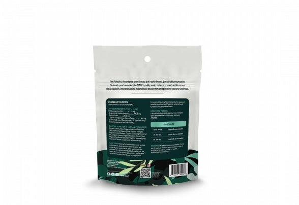 Pet Releaf Hip and Joint Releaf Peanut Butter Banana CBD Edibites Travel Size