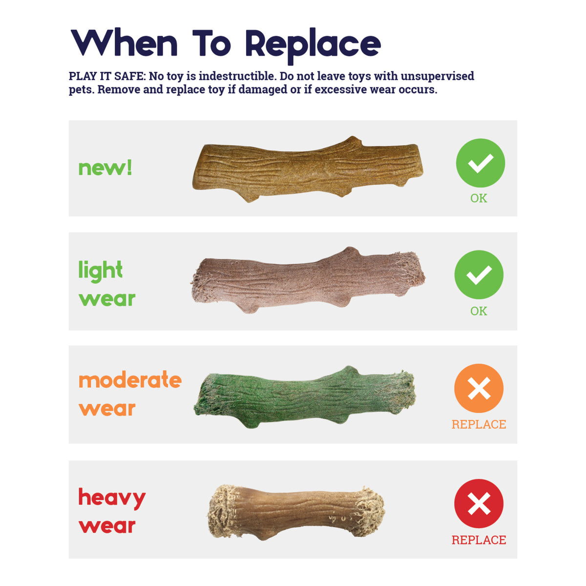 Petstages Dogwood Wood Alternative Dog Chew Toy Medium