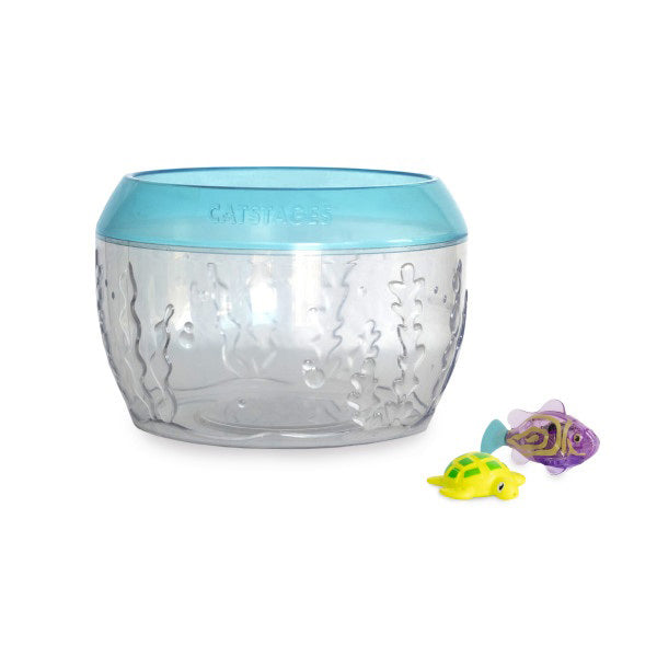 Catstages Meow-Smerizing Fish Bowl Cat Toy Blue