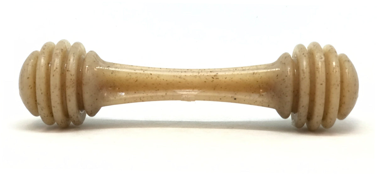 SodaPup Nylon Honey Bone Ultra Durable Dog Chew Toy Large 6.25"
