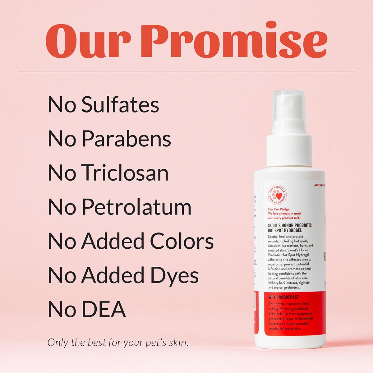 Skout's Honor Probiotic Hot Spot Hydrogel 4 oz