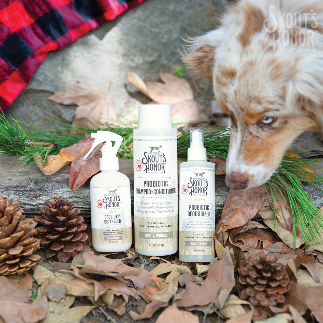 Skout's Honor Probiotic Daily Use Detangler Dog of the Woods 8 oz