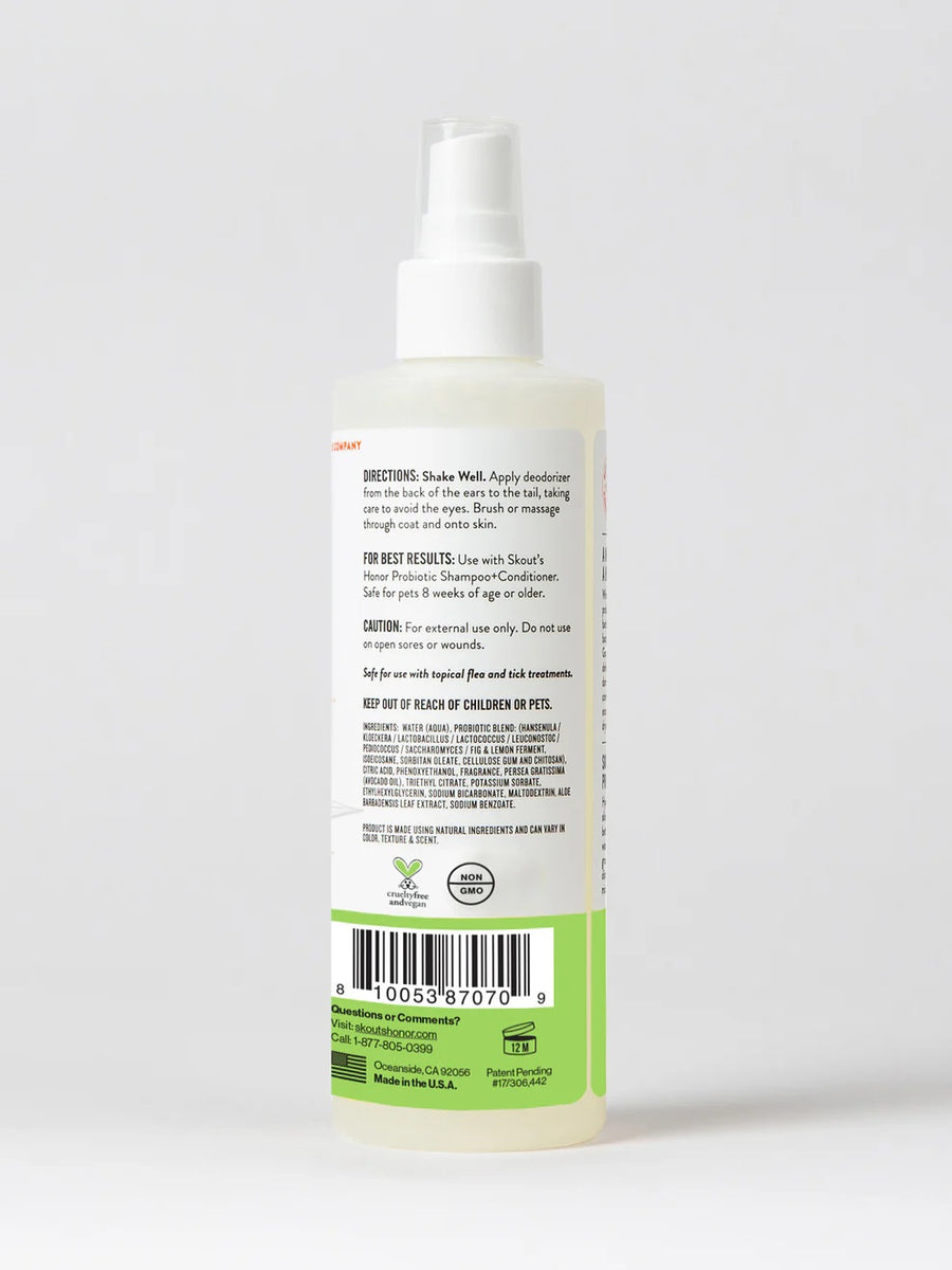 Skout's Honor Probiotic Daily Use Deodorizer Sunkissed Coconut 8oz