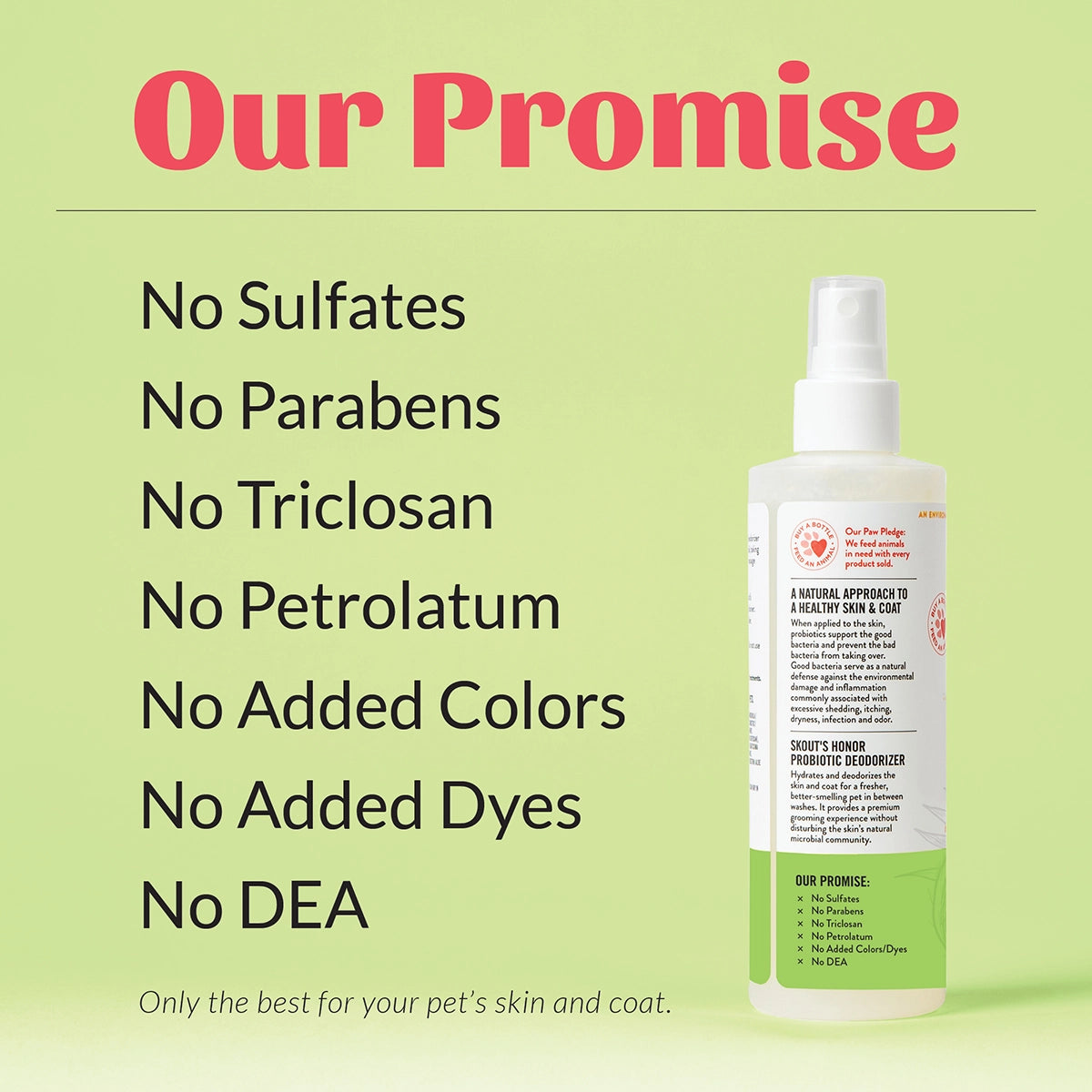 Skout's Honor Probiotic Daily Use Deodorizer Sunkissed Coconut 8oz