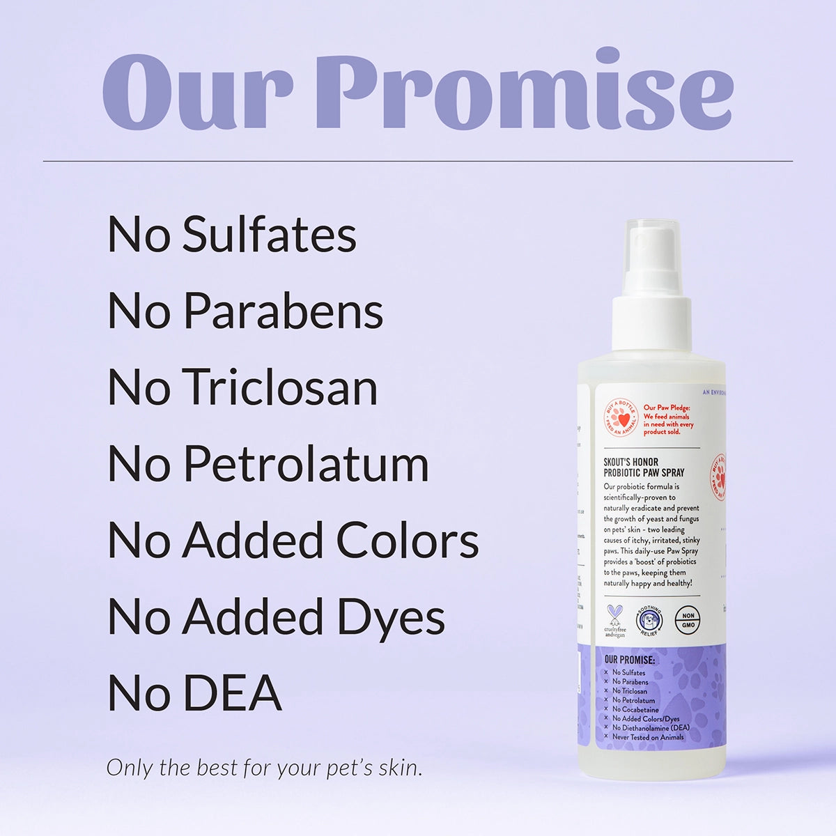 Skout's Honor Probiotic Paw Spray 8 oz