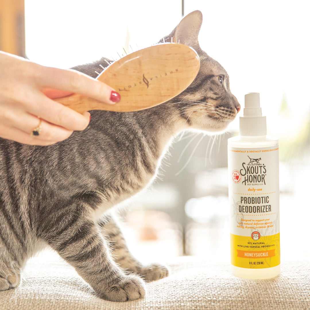 Skout's Honor Cat Probiotic Deodorizer Honeysuckle 8oz