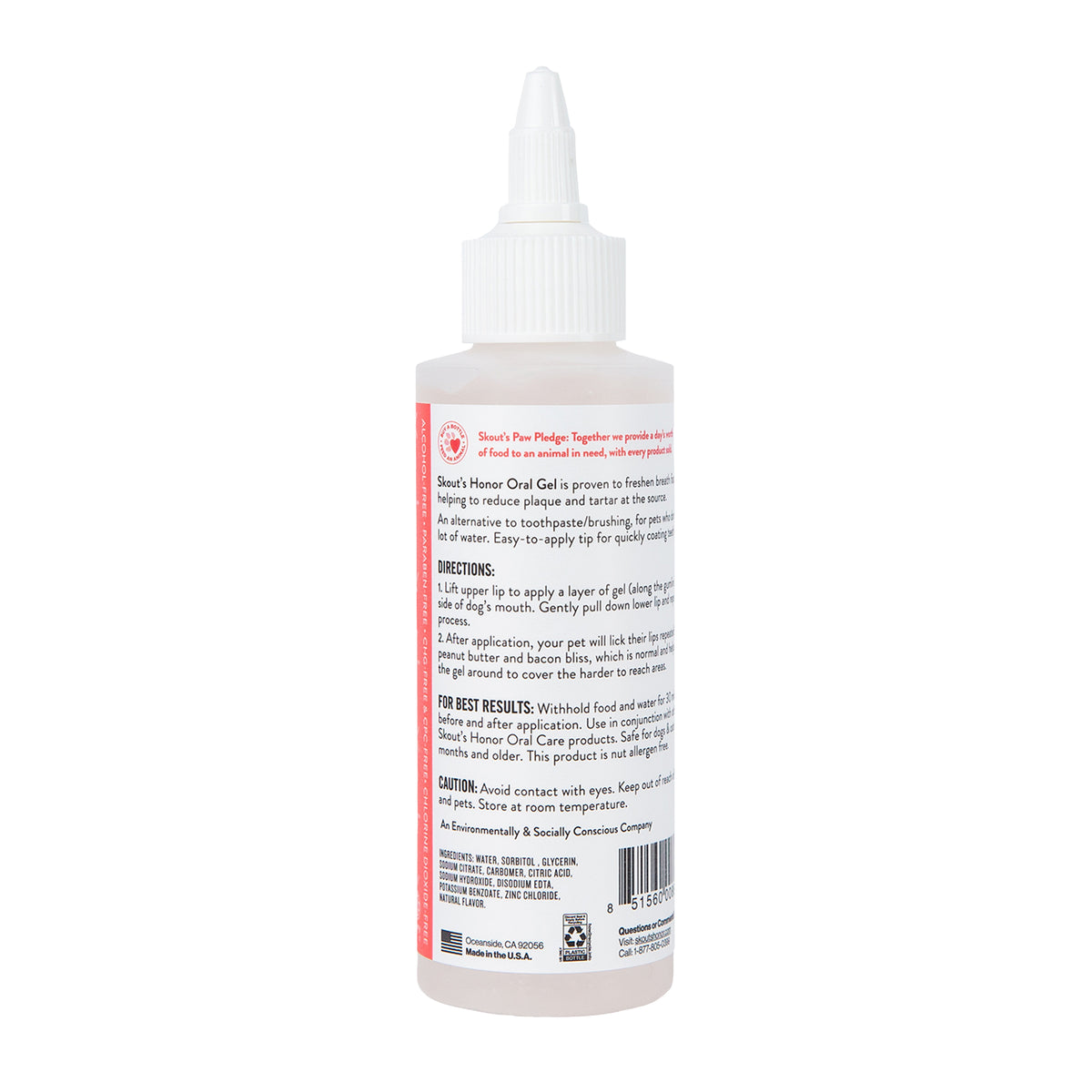 Skout's Honor Oral Gel: Peanut Butter & Bacon 4oz