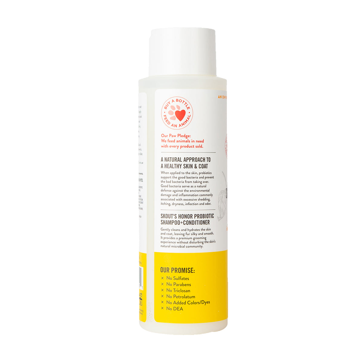 Skout's Honor Cat Probiotic Shampoo + Conditioner Honeysuckle 16oz
