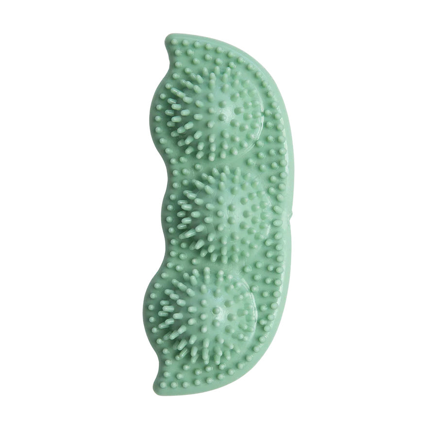 SnugArooz Pea Podz Dog Chew Toy Green 5"