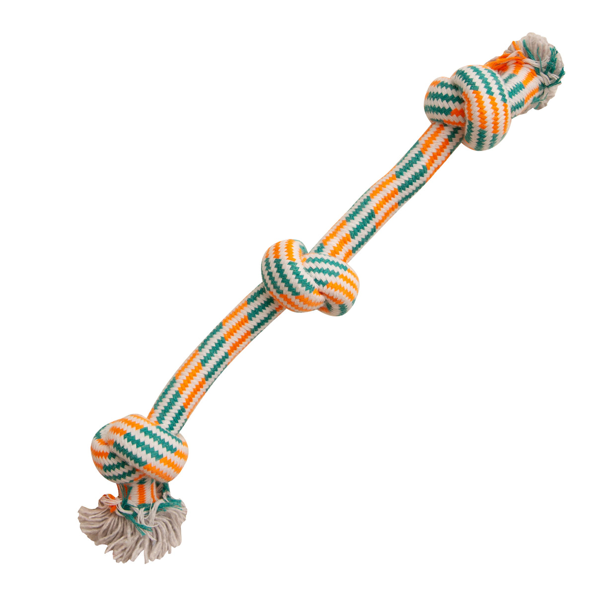 SnugArooz Knotty N' Nice Rope Dog Toy Assorted Colors 16"