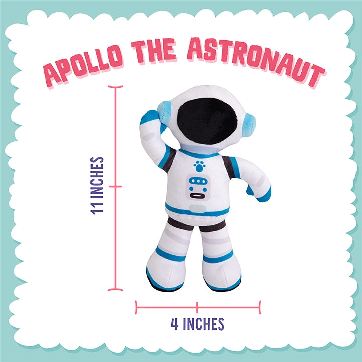 SnugArooz Apollo the Astronaut Plush Dog Toy 11"