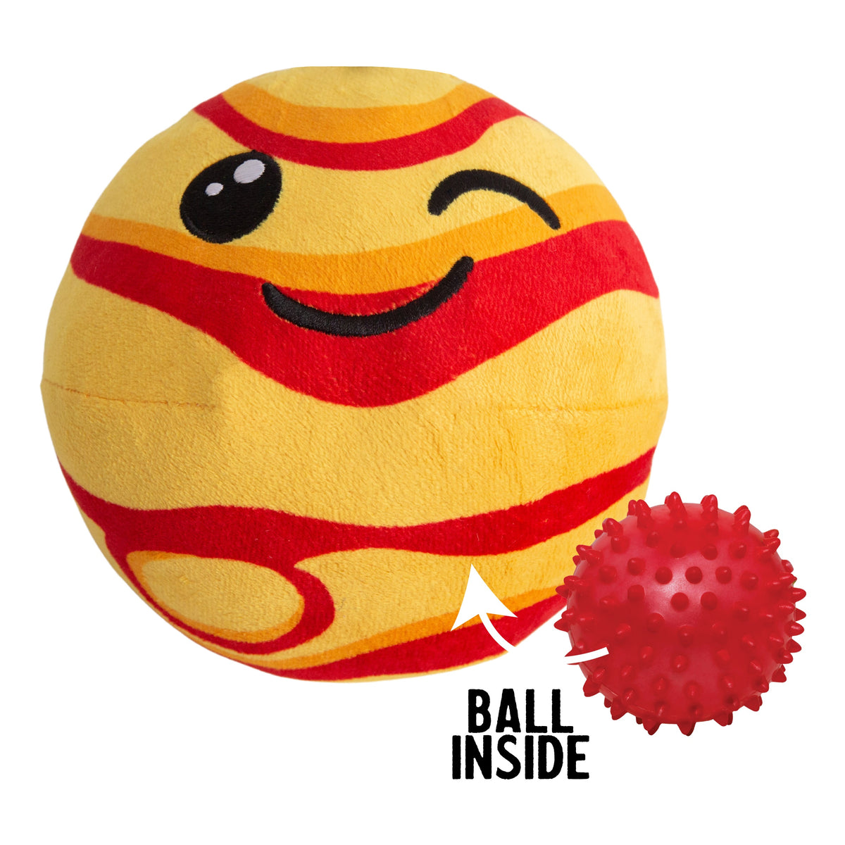 SnugArooz Joyful Jupiter Plush Dog Toy 5.5"