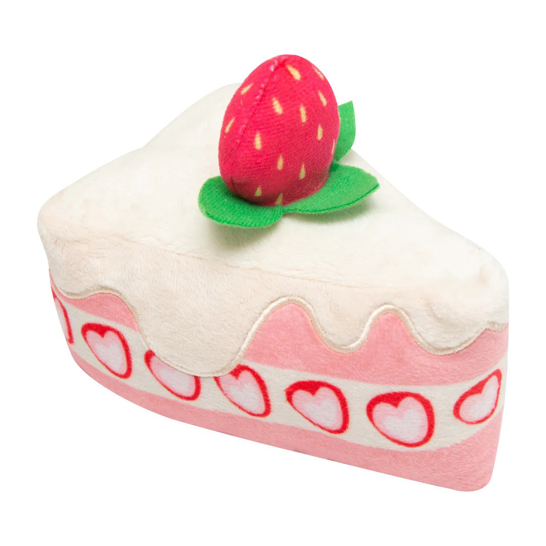 SnugArooz Piece of Cake Plush Dog Toy 5"