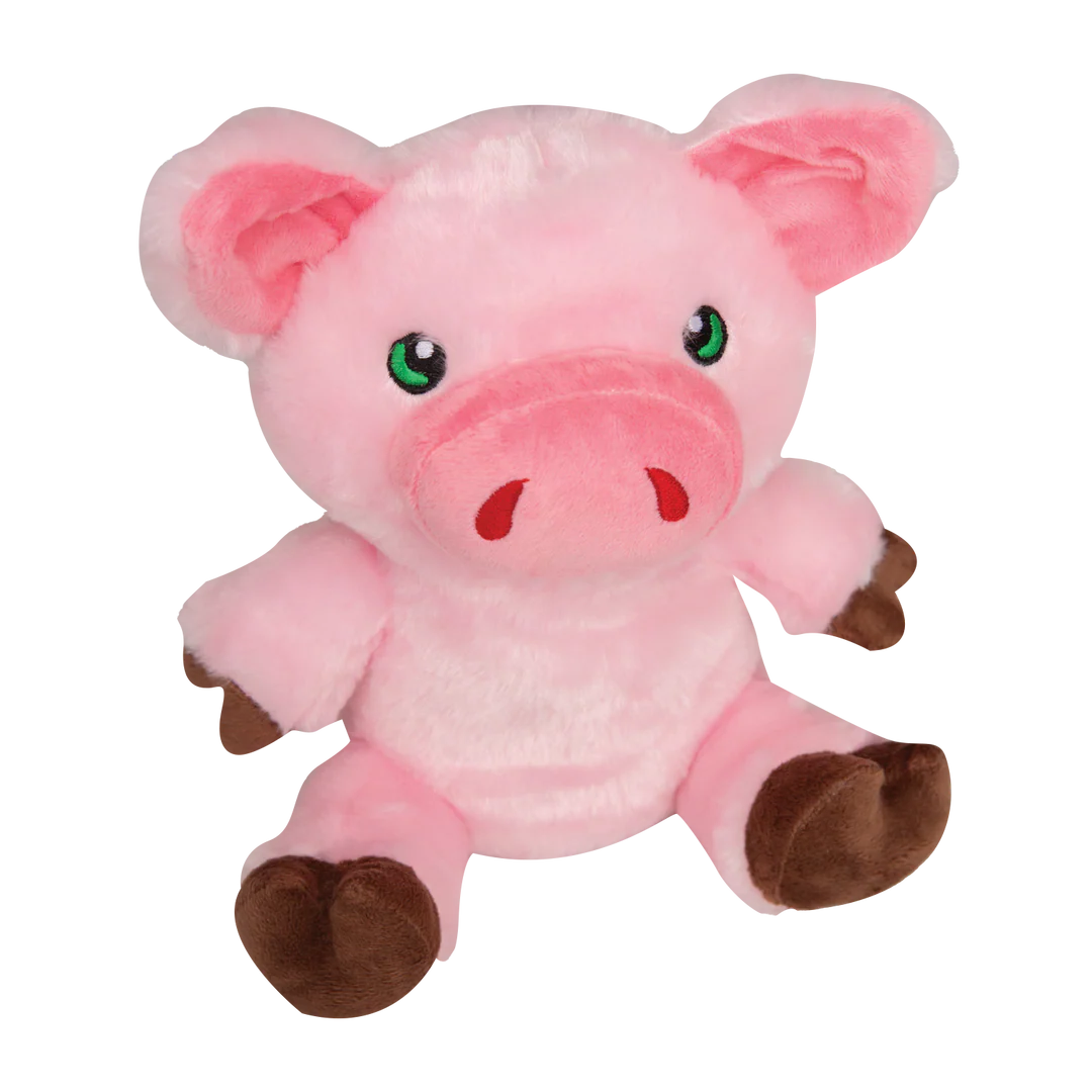 SnugArooz Phat Pig Plush Dog Toy