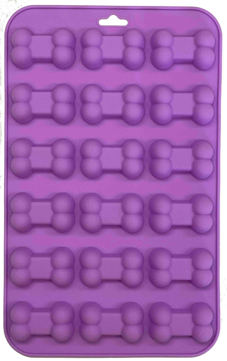 Dogtastic Jelly Shots Silicone Mold Bone Shape 9"