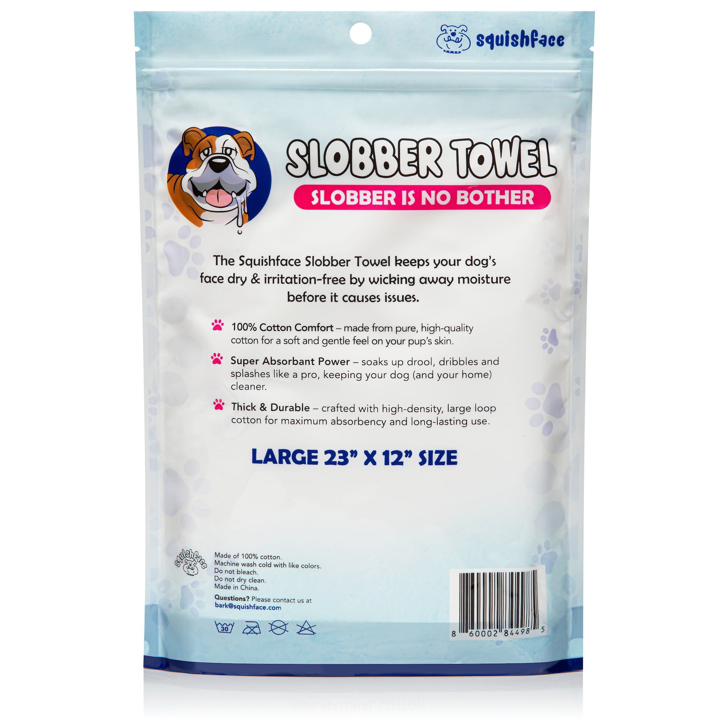 Squishface Slobber Towel