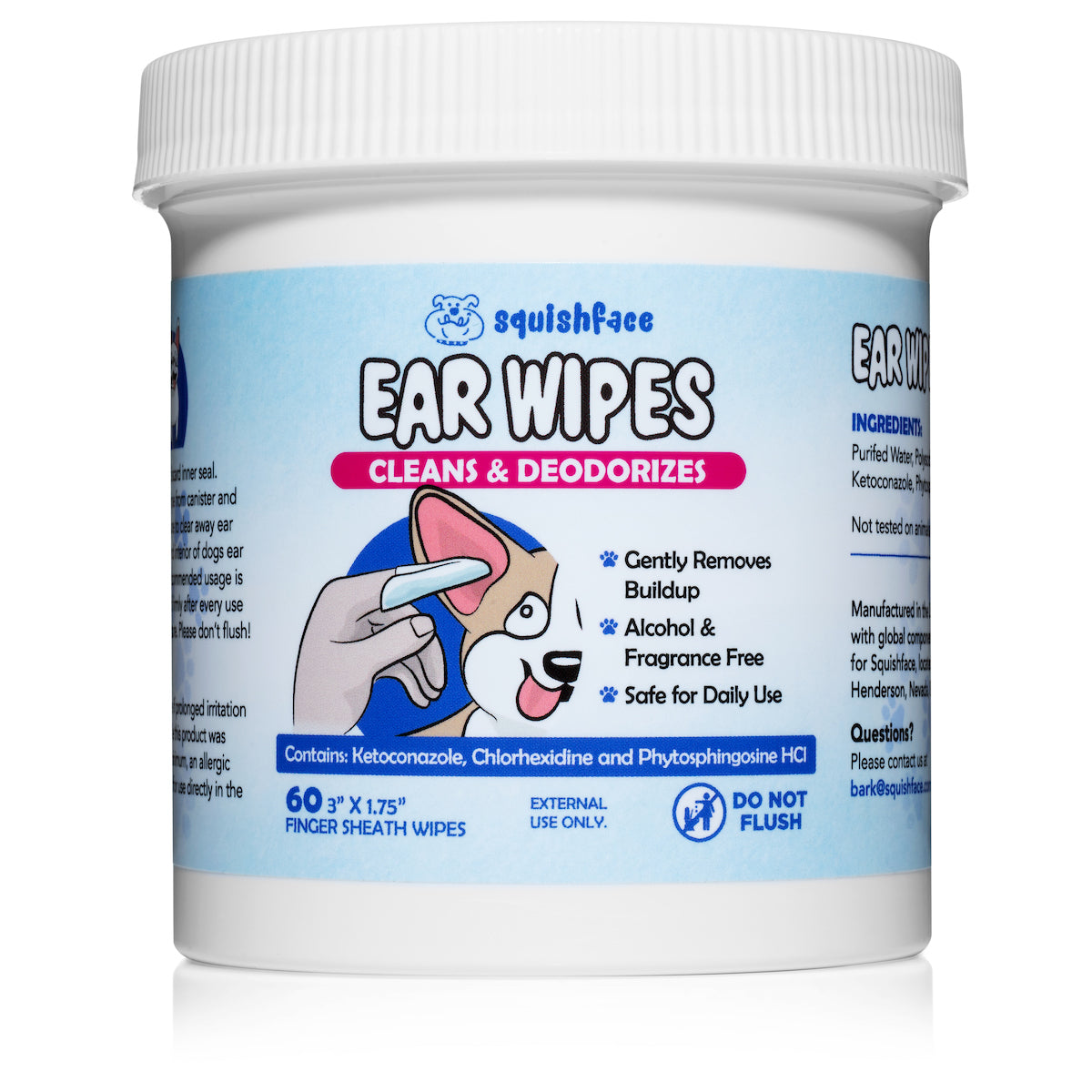 Squishface Ear Wipes