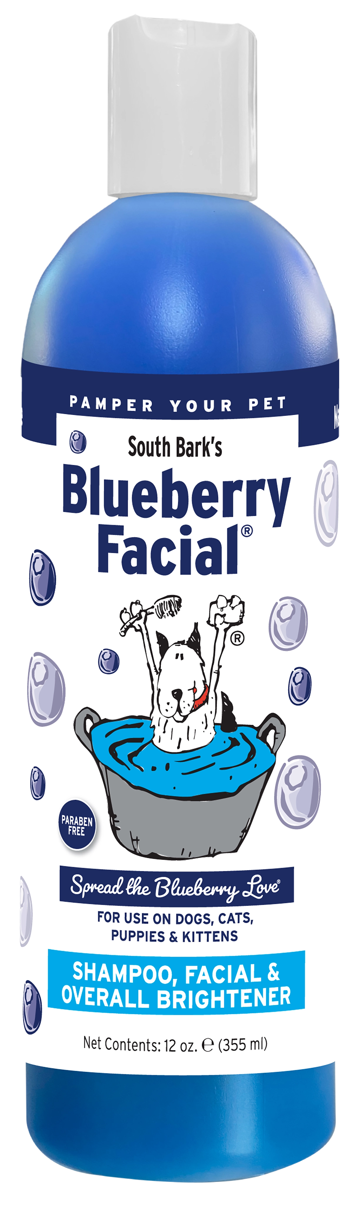 Showseason 12 oz. Blueberry Facial® Shampoo