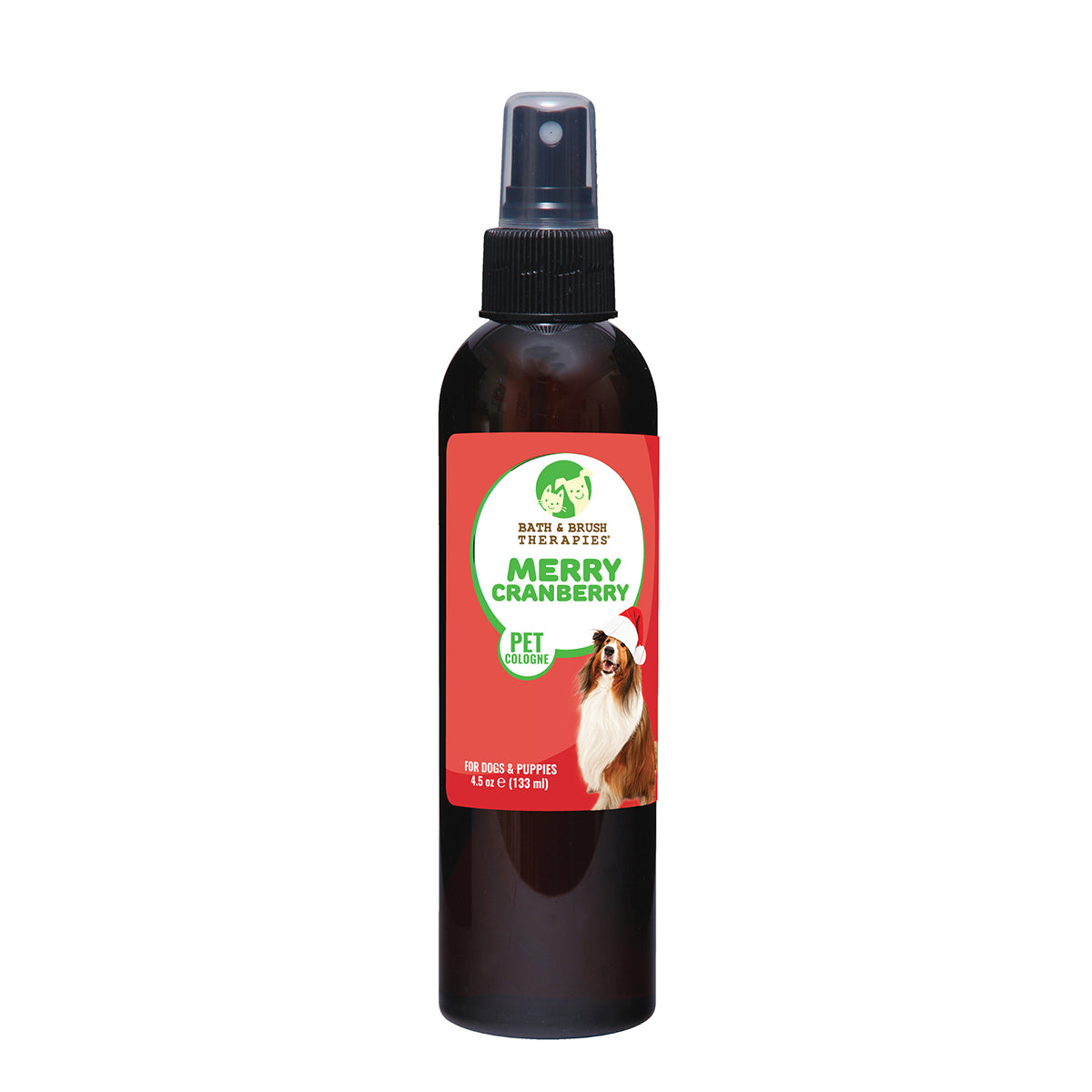 Showseason Bath & Brush Therapies Merry Cranberry Pet Cologne 4.5 oz.
