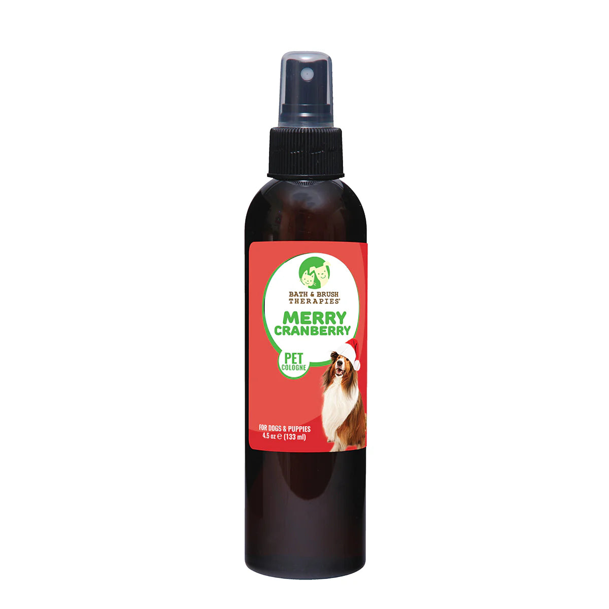 Showseason Bath & Brush Therapies Merry Cranberry Pet Cologne 4.5 oz.
