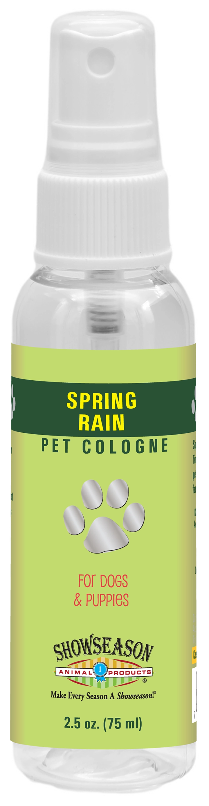 Showseason 2.5 oz. Spring Rain Pet Cologne