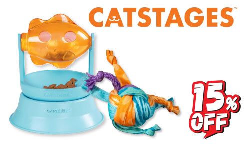 15% OFF CATSTAGES