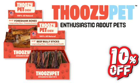 10% OFF THOOZYPET CHEW