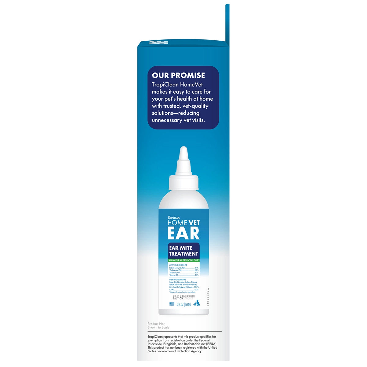 HomeVet Ear Mite Treatment, 2oz