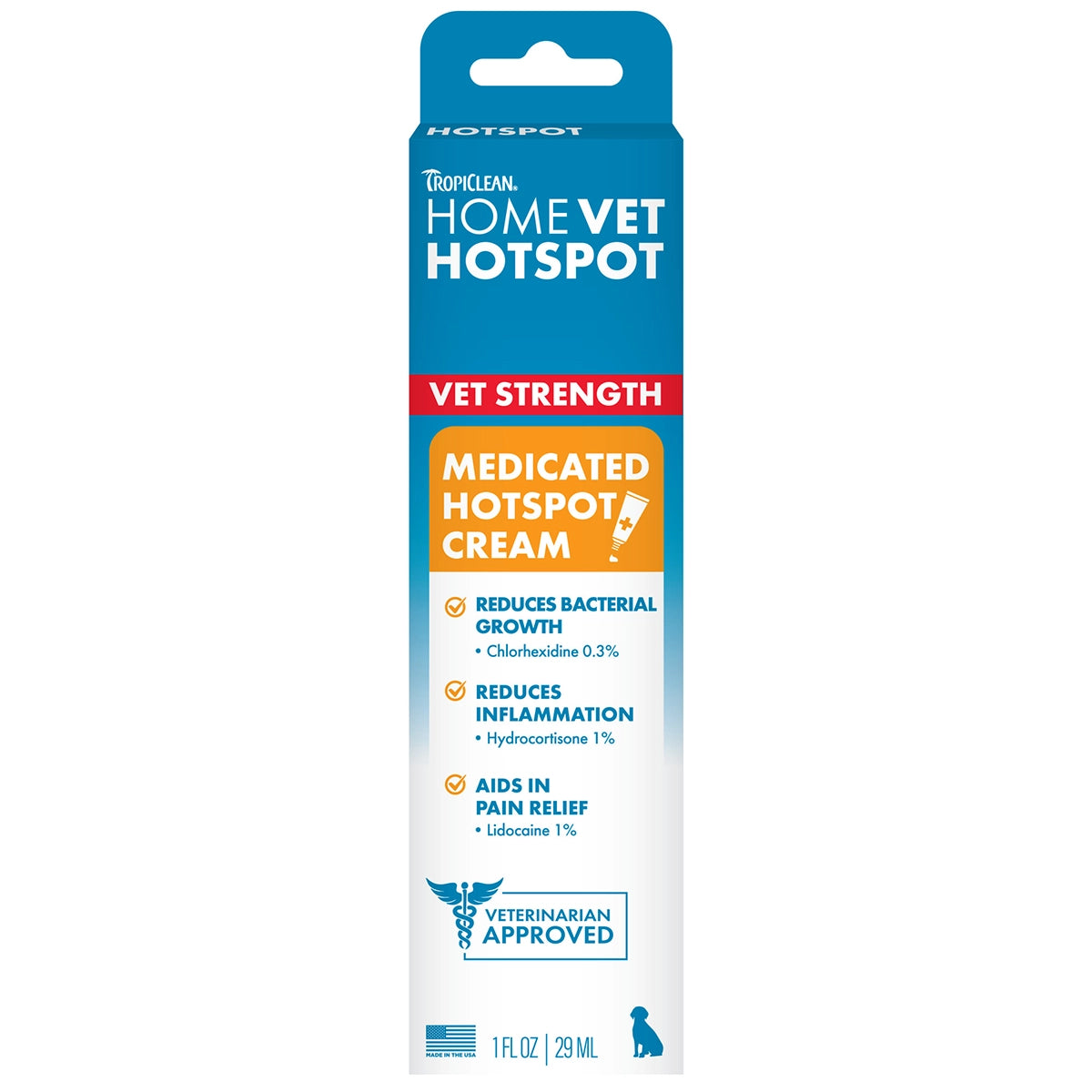 HomeVet Hot Spot Cream, 1 oz
