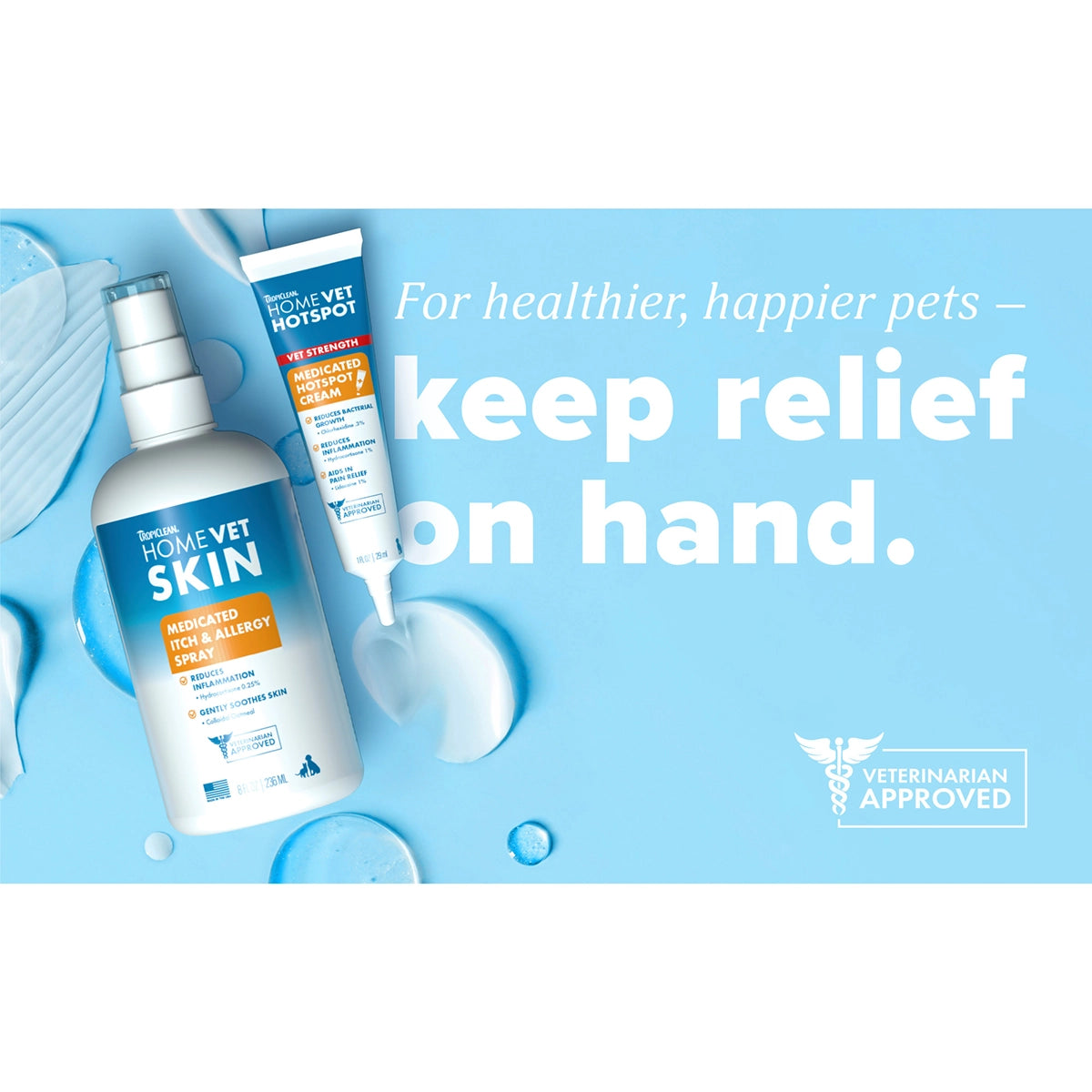 HomeVet Itch and Allergy Spray, 8oz