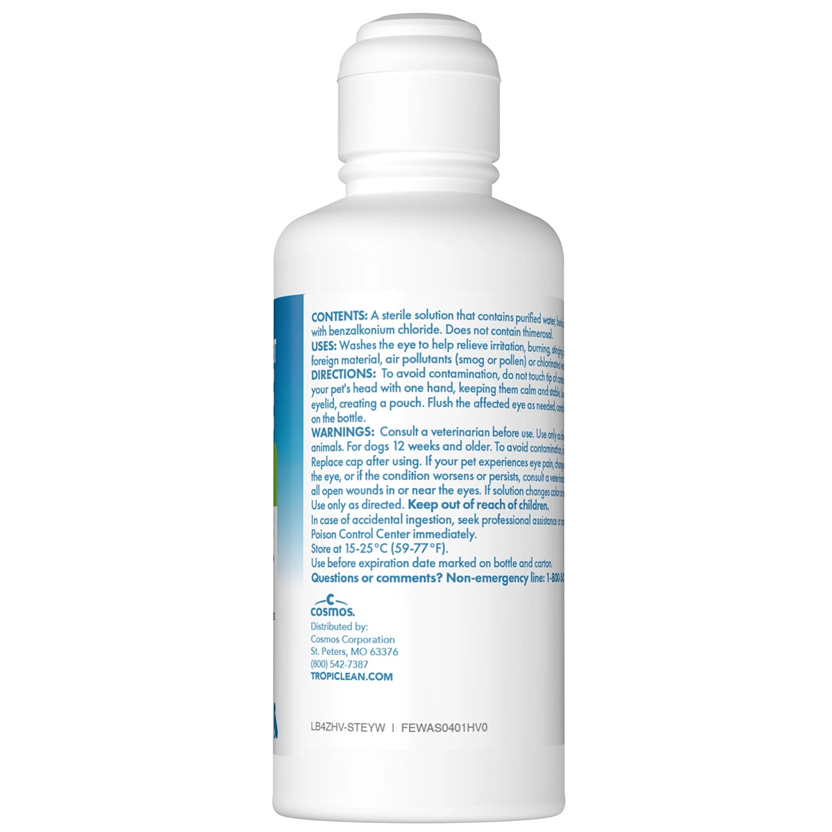 HomeVet Soothing Eye Wash, 4oz