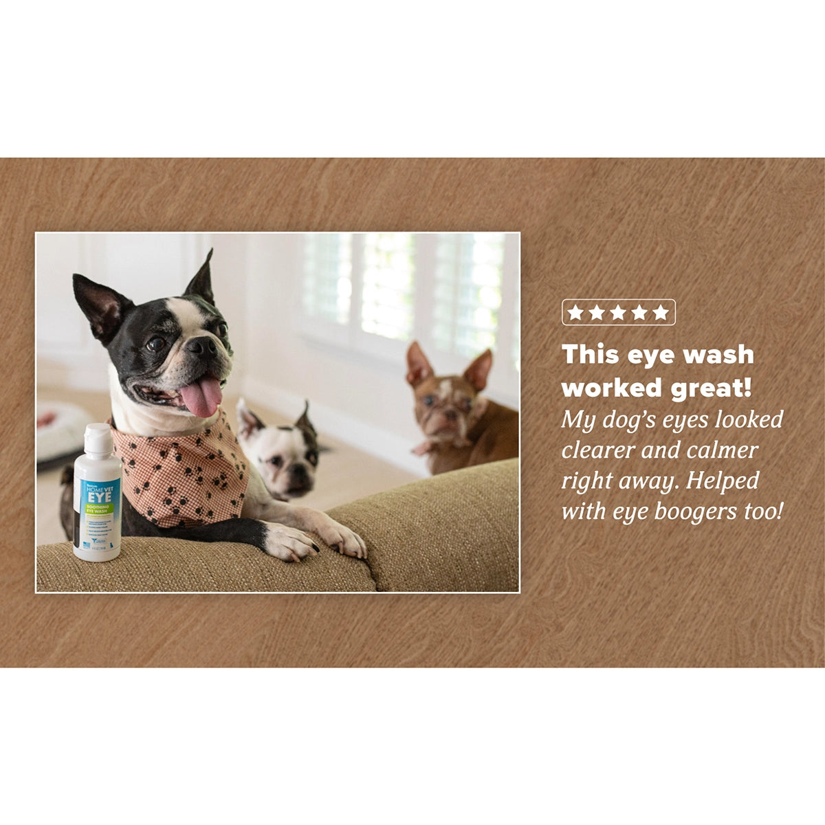 HomeVet Soothing Eye Wash, 4oz