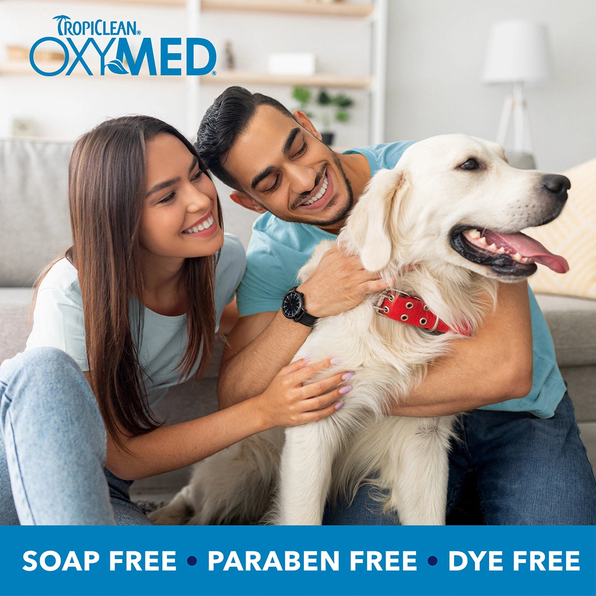 TropiClean OxyMed Medicated Anti-Itch Shampoo for Pets, 20oz