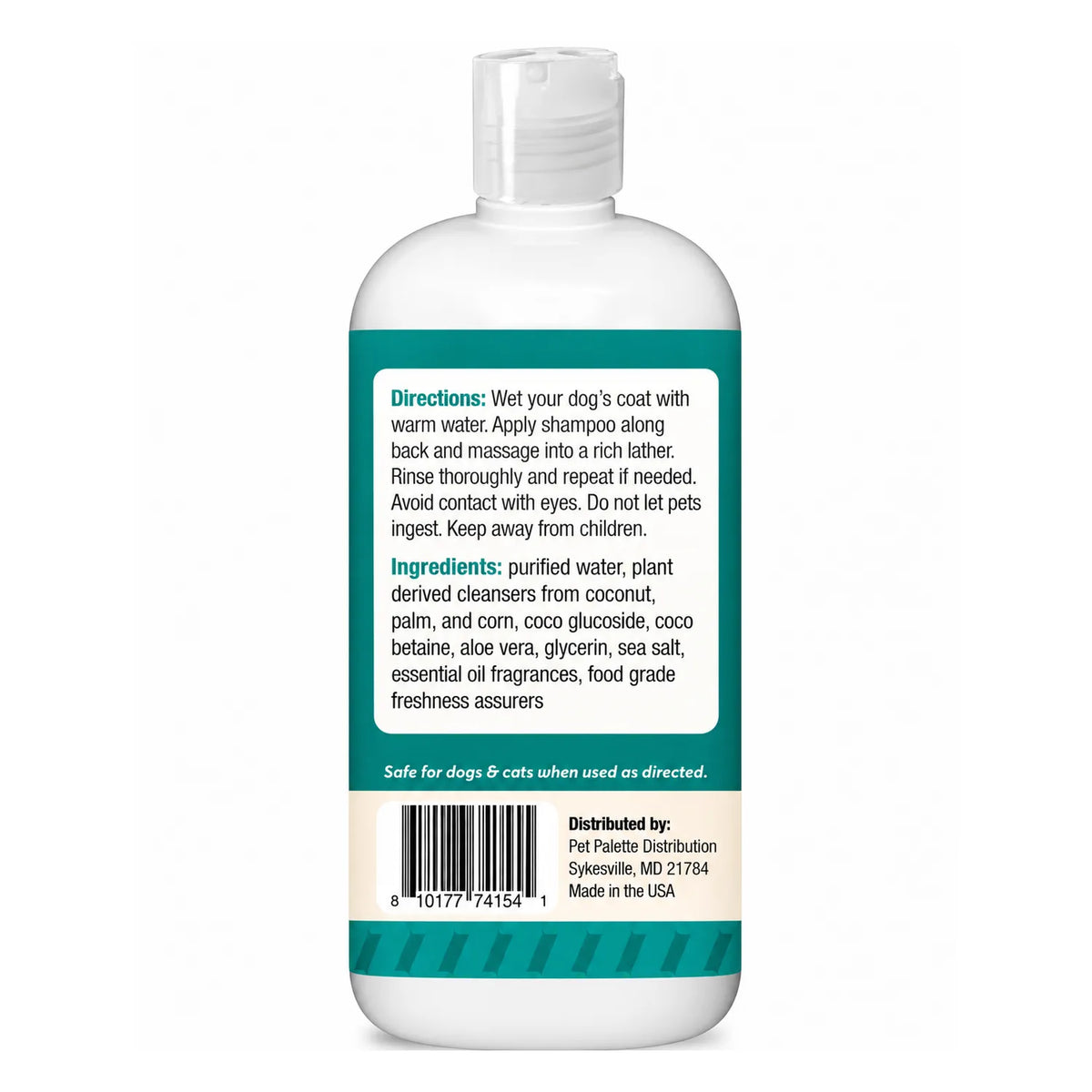 ThoozyPet White Coat Shampoo Green Tea & Mint 16oz